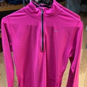 Women’s Pink Nike Running Pullover